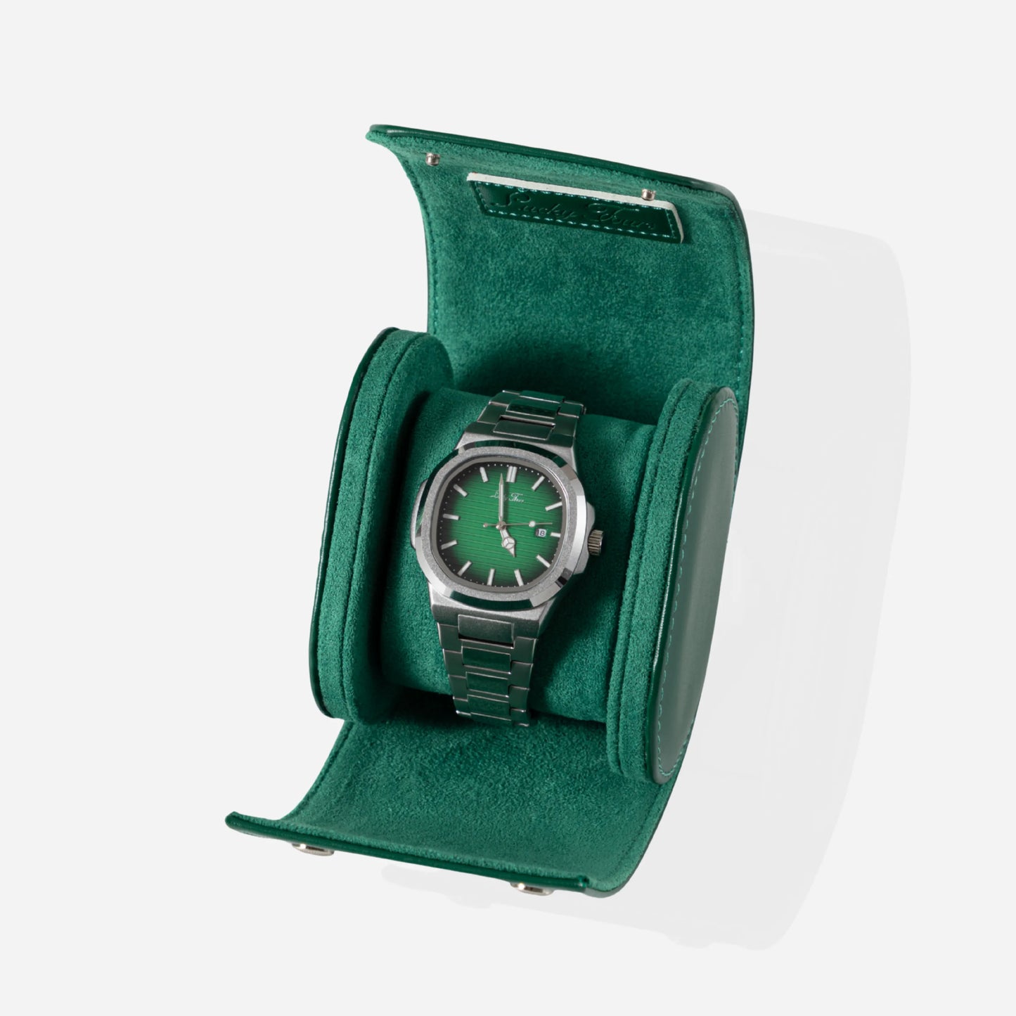 Premium Leather Watch Roll